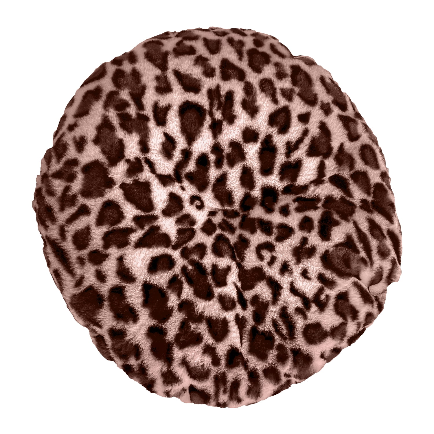 Precious Tails Luxury Leopard Print Crown-Shaped Bed for Small Dogs and Cats - Cozy, Stylish, and Plush Pet Bedding with Royal Design