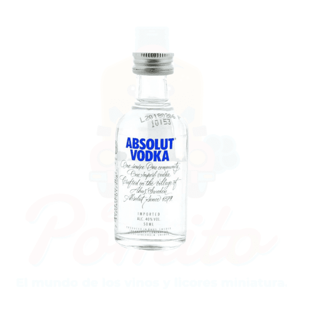 Vodka Absolut Azul 50ml
