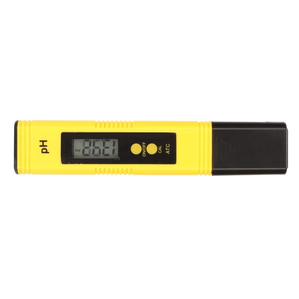 Pluma De Prueba De Agua, Rango De Sensor De Electrodo Sensible Portátil 0-14 0.01 Medidor De PH De Calibración Automática Portátil De Alta Precisión Para Piscinas