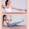 thumbnail image 2 of Bande de Résistance au Yoga, Bande de Traction 8 Formes Bande Pilateselastic Couleurs 3, 2 of 6