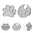 thumbnail image 3 of Nail Art Ring Palette for Mixing and Display Silver Alloy 2 Pieces, 3 of 8