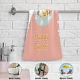thumbnail image 6 of Happy Easter Rabbit in Egg Hand Towel Absorbent Bath Towels for Bathroom Sports Gym 28" x 14" Set of 2, 6 of 8