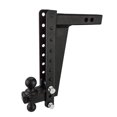 thumbnail image 1 of Bulletproof Hitches Trailer Hitch Ball Mount HD2014 For 2 Inch Receiver; Lockable Lock Sold Separate; 22 000 Pound Gross Trailer Weight; Adjustable 14 Inch Drop/Rise; Non Swivel; Non-Extendable, 1 of 18