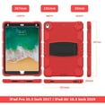 thumbnail image 6 of XYX Case for 10.5 inch iPad Air 3rd 2019/iPad Pro 10.5 inch 2017, Dual Layer Slim Heavy Shockproof Rugged Protective Cover Case with Kickstand (Red Black), 6 of 7