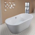 thumbnail image 5 of Vanity Art 67'' x 31.5'' Freestanding Bathtub Soaking, 5 of 5