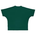 thumbnail image 2 of Women's Pressbox  Green Miami Hurricanes Flannigan Oversized T-Shirt, 2 of 2