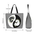 thumbnail image 5 of Yiaed Unicorn in Yoga Print Handbag for Women Tote Purse Shoulder Bag Large Fashion Hobo Purse Handbag Shopping Tote, 5 of 5