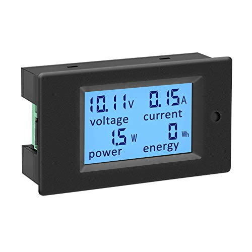 100A AC 80-260V LCD Digital Monitor Watt Power Energy Volt Meter Ammeter Gauge 