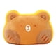 thumbnail image 1 of Animal Shape Pillow Stuffed Cushion Toy Flannel Plush Animal Soft Pillow for Kids Christmas Gift Ginger Yellow Bear 40x30cm, 1 of 5