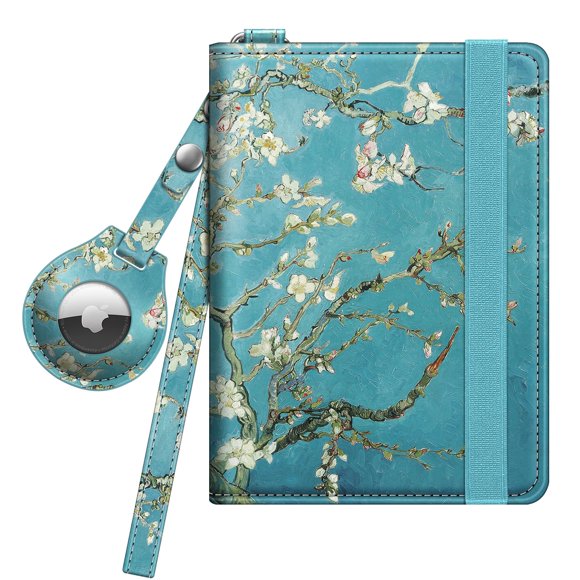 Funda para pasaporte Fintie con soporte para Airtag y bloqueo RFID