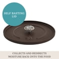 thumbnail image 6 of The Pioneer Woman 5-Quart Enameled Cast Iron Dutch Oven with Lid, Bronze, 6 of 12