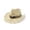 Beige, variant on Straw Hat , Bucket Hats for Men , Girls Beach Hat Stylish Summer Western Cowboy Hat for Women and Men Breathable Shapeable Straw Sun Hat with Hollow Design