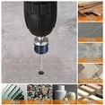 thumbnail image 6 of Diamond Finger Milling Bits 15mm (3/5") Dia 5/8"-11 Thread Diamond Milling Bit for Enlarging Shaping Existing Holes in Porcelain Ceramic with 3/8" Hex Shank Adapter, Blue/Black, 6 of 7