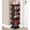 Black, variant on WFPXAMLZZMD 9 Tier Vertical Shoe Stand Space Saving Narrow Shoe Rack, Small Shoe Shelf, DIY Free Standing Shoes Storage Organizer For Entryway, Closet, Hallway