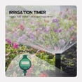 thumbnail image 2 of SHISUYAN Automatic Watering Timer for Garden with Plastic Cover and Green Color Programmable Sprinkler Controller 7.87 Inches, 2 of 8