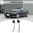 thumbnail image 3 of 2pcs T20 7443 Car Bulb Lamp Socket Auto LED Light Plug Wiring Holder Connector, 3 of 8