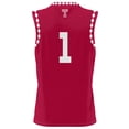 thumbnail image 3 of Unisex GameDay Greats #1 Red Temple Owls Lightweight Men's Basketball Fashion Jersey, 3 of 4