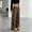 Deep Leopard Print, variant on Morttic Women's Leopard Print High Waist Drawstring Casual Long Pants – Side Pockets Fashionable Summer Trousers Deep Leopard Print,S