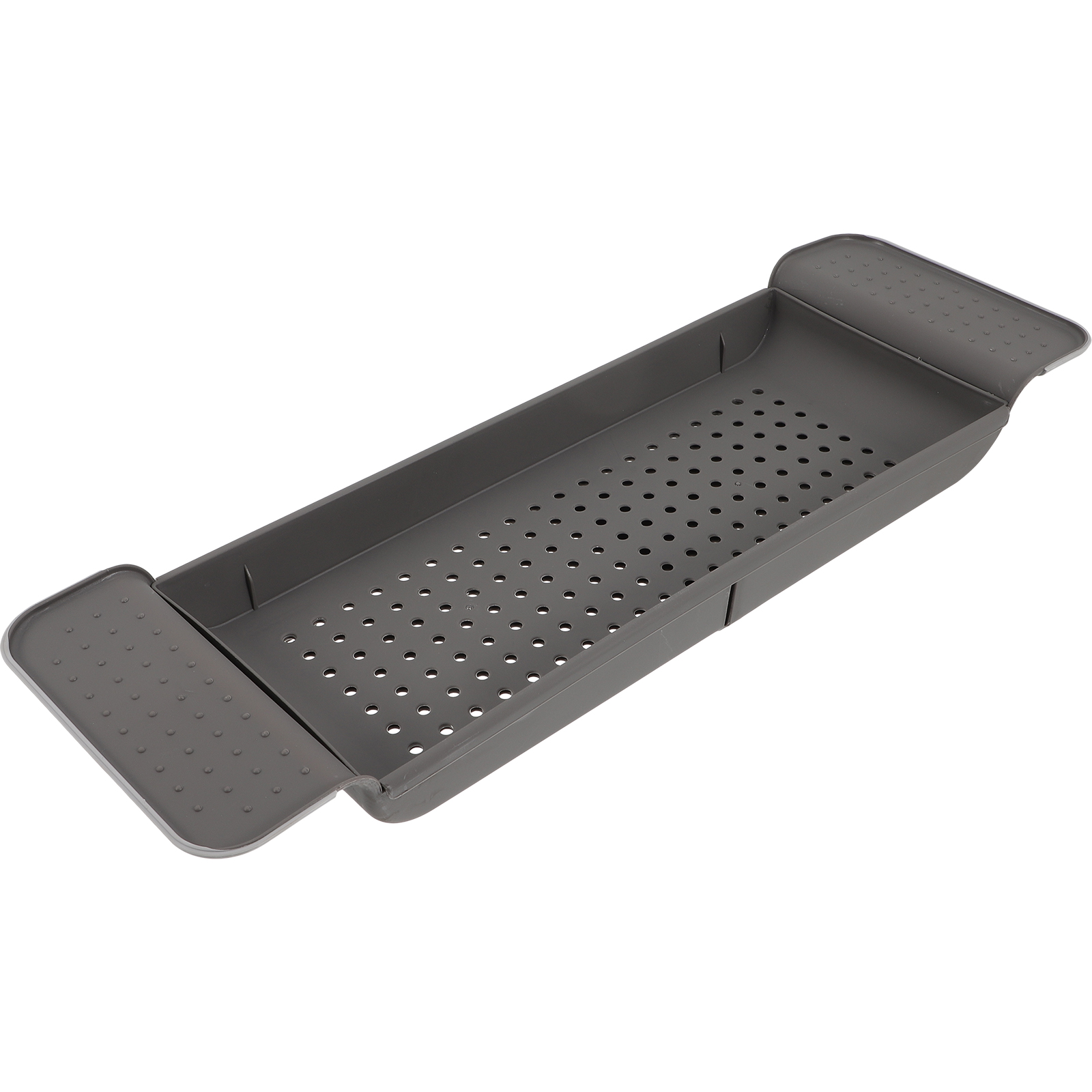 Hemoton Expandable Bath Shelf Bathtub Tray Adjustable Bathtub Storage