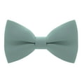 thumbnail image 1 of Classic Pre-Tied Soft Crape Bow Tie for Wedding Formal Events Solid Tuxedo, by Bow Tie House (Medium, Sage Green), 1 of 5