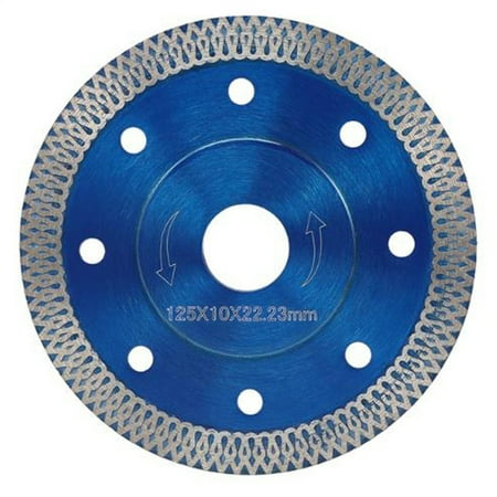 

Dreamhall Porcelain Tile Turbo Thin Diamond Dry Cutting Blade/Disc Grinder Wheel 4in Blue