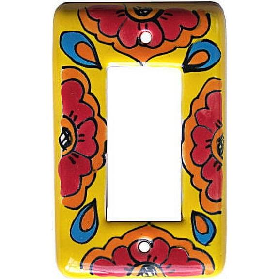 Canary Talavera Single Decora Switch Plate