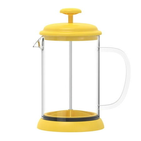 

Stainless Steel Glass Teapot French Coffee Tea Percolator Filter Press Plunger 800Ml Manual Coffee Espresso Maker Pot A