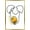 Gold Framed Version, variant on Gudetama - Leave Me Alone Wall Poster, 14.725" x 22.375"