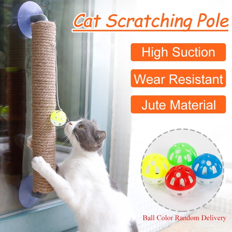 20.5'' Tall Cat Scratching Post for Cats, Natural Sisal Rope Post,Kitty