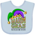 thumbnail image 3 of Inktastic Mardi Gras New Orleans Louisiana Jester Hat Boys or Girls Baby Bib, 3 of 4