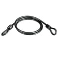 thumbnail image 4 of Kryptonite Candado en U para Bicicleta con Cable de Acero Trenzado Candado en U antirrobo de Alta Seguridad para Bicicleta Grillete de 12 mm y Cable de Seguridad de 8 mm x 4 pies de Longitud con Llave, 4 of 7
