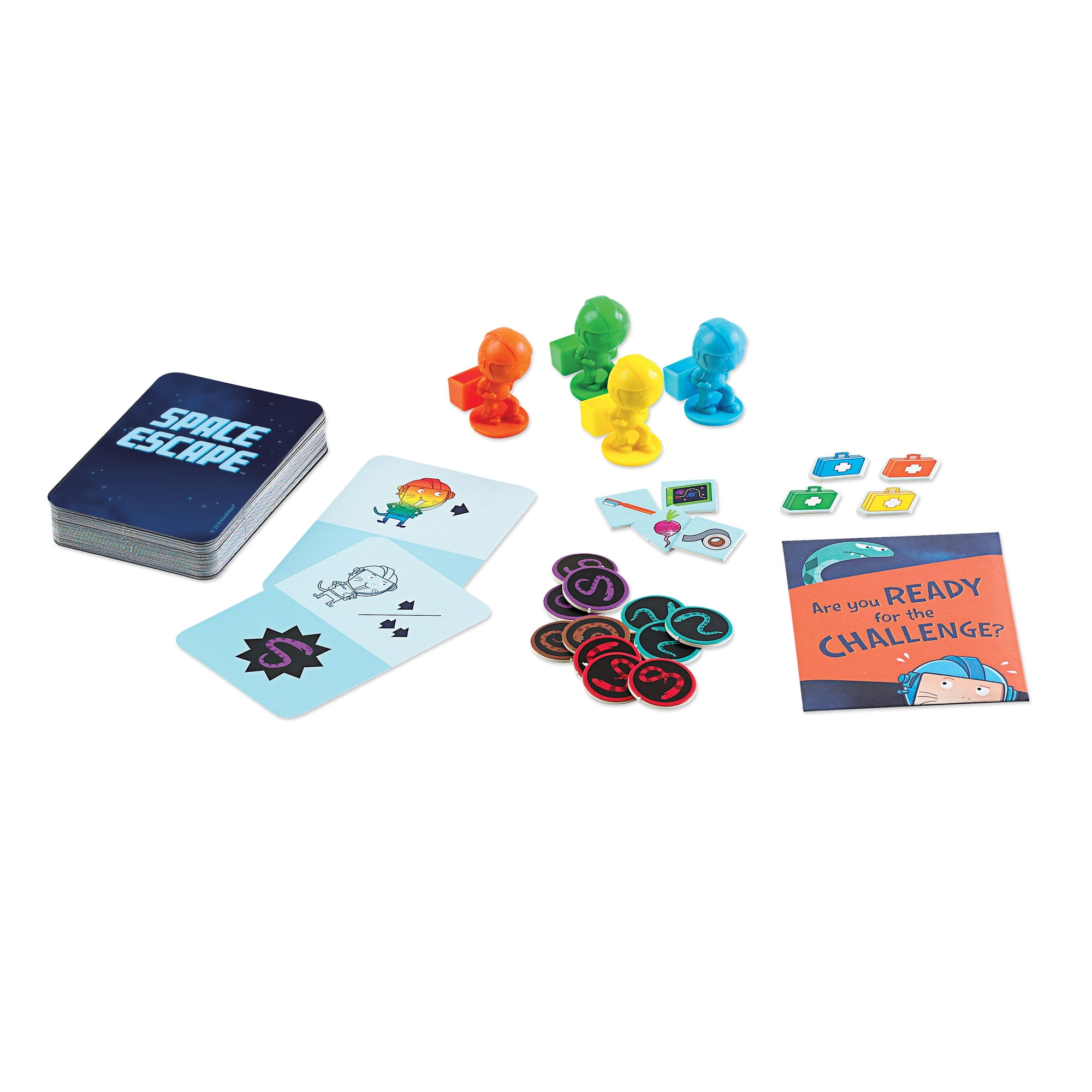 Peaceable Kingdom Space Escape, Cooperative Strategy Space Adventure Game by The Inventor of Pandemic, Use Teamwork to Win! Great for Families with Kids Ages 7 & up