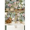 thumbnail image 5 of NextWall Forest & Petal Pink Blossoming Birds Peel and Stick Wallpaper, 5 of 9