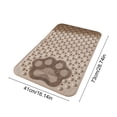 thumbnail image 3 of Kadlawus Bathroom Mat for Shower, PVC Non Slip Floor Mat, Eco Friendly Massage Foot Mat for Bathroom or Toilet, Textured Rug for Wet Floors, Easy Clean Waterproof Mat for Shower Room Floor, 3 of 6