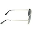 thumbnail image 3 of Panama Jack Men's Aviator Everyday Sunglasses Silver, 3 of 8