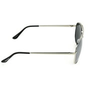 Panama Jack Mens Aviator Everyday Sunglasses Silver