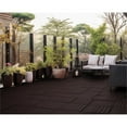 thumbnail image 6 of Pack of 9 Charcoal Color Decking Tiles - 11.8"x11.8"x0.8" Inch, 6 of 6
