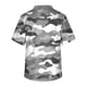 thumbnail image 3 of Men's Short Sleeve V-Neck Print Chest Floral Print Pocket Carer Top 4XL, 3 of 3