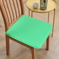 thumbnail image 1 of Ke1Clo Comfortable Sponge Seat Cushion, Solid Color Dining Chair Cushion with Polyester Cover, Versatile Household Cushion for Student Study Home Office, Green, 1 of 3