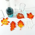 thumbnail image 1 of Koszal Christmas DIY Maple Leaf Shape Silicone Epoxy Coaster Xmas Decoration Craft Mold, 1 of 7