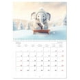 thumbnail image 5 of The little white elephant (Monthly Wall Calendar 2026 16.5 x 23.4 (open)), CALVENDO 14 Month Calendar, 5 of 9