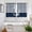 Blue, variant on Navy Blue Anchor Kitchen Curtains Window Panels, Nautical Coastal Abstract Art Insulated Window Treatment Curtain, Grommet Curtains for Bedroom/Living Room/Bathroom, 2 Piece 42"Wx54"L