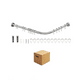 thumbnail image 1 of Tubo para Cortina de Baño Extensible 100-150cm Y 80-110cm, 12 Ganchos Lab.G Plateado, 1 of 5