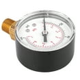 thumbnail image 2 of Manómetro 50 mm Bling Bling Rosca de Latón BSPT 1/4 para Combustible Aire Aceite Gas y Agua 0-100 PSI, 2 of 7