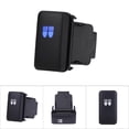 thumbnail image 4 of Qiilu Rocker Switch   12V Blue LED Car Auto On Off Rocker Toggle Switch Waterproof For Hilux Landcruiser VIGO, 4 of 5