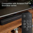 thumbnail image 3 of 2024 Newest Bluetooth Replacement Remote Control for Amazon Firee TV Soundbar with Battery, No pairing required -Black, 3 of 7