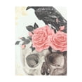 thumbnail image 4 of Wooden Hanging Skull, 4 of 5
