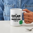 thumbnail image 4 of CafePress - Explain Understand Large Mug - 15 oz Ceramic Large White Novelty Mug, 4 of 6