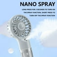 thumbnail image 3 of EUDIDV Handheld Mini Fan USB Rechargeable Portable Spray Fan Small Portable Spray Water Replenishing Fan Rechargeable Handheld Fan, 3 of 6