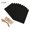 Black, variant on 10Pcs Hanging Photo Frame,Birthday Party Booth Home Decor Photography Props